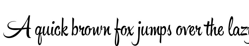 Preview of HipsterScriptW00-Regular Regular font