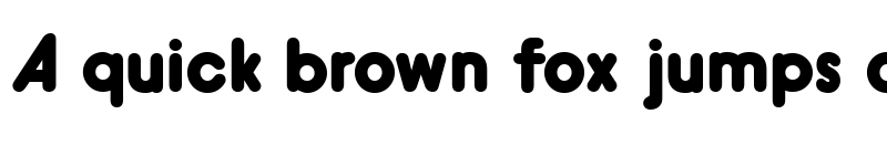 Preview of Hiruko Black Alternate font