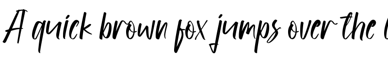 Preview of History Glamour Demo Regular font