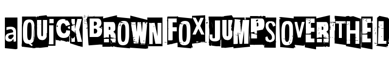 Preview of Hit me, punk! 02 Regular font