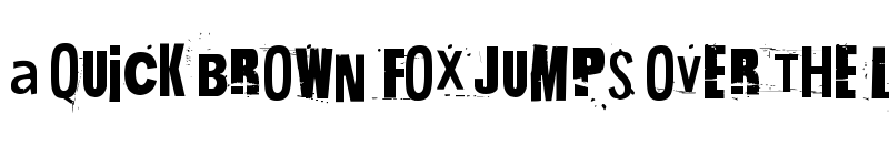 Preview of Hit me, punk! 04 Regular font