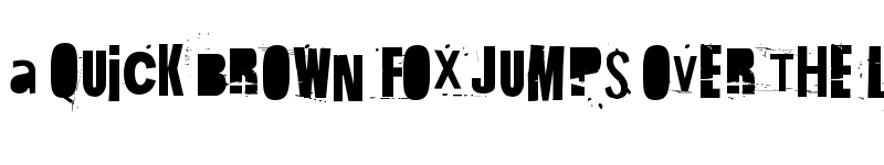 Preview of Hit me, punk! 11 Regular font