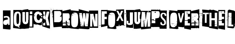 Preview of Hit me, punk! 13 Regular font