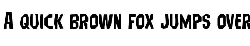 Preview of Hitchblock Expanded Expanded font