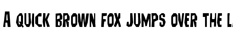 Preview of Hitchblock Regular font