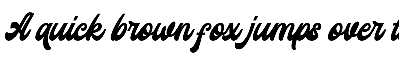 Preview of Hitterlove Regular font