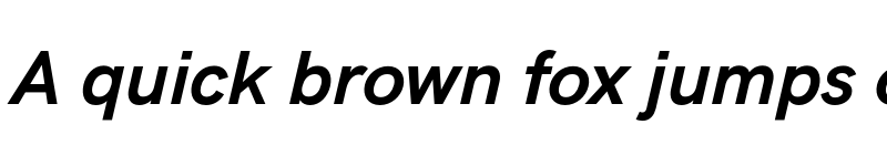 Preview of HK Grotesk Bold Italic font