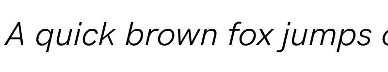 Preview of HK Grotesk Legacy Italic font