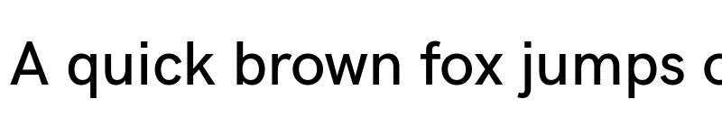 Preview of HK Grotesk Medium font