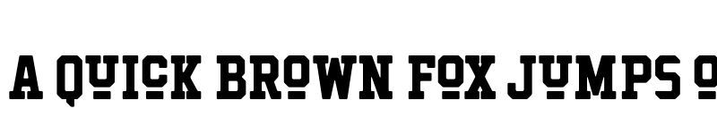 Preview of Hockeynight Serif Bold font