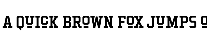 Preview of Hockeynight Serif Medium font