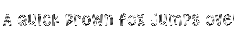 Preview of Hodgepodgery 3D Regular font