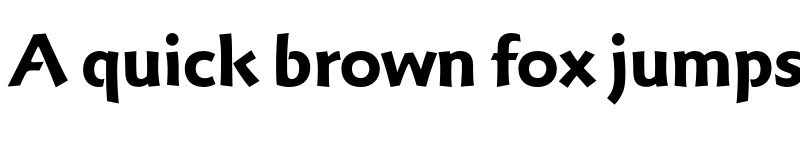 Preview of Hoffmann Bold font