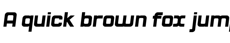 Preview of Hogira Extra Black Italic font