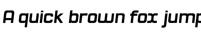 Preview of Hogira Extra Bold Italic font