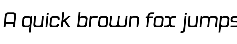 Preview of Hogira Medium Italic font