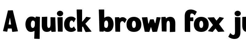 Preview of Hokuba Grabs Regular font