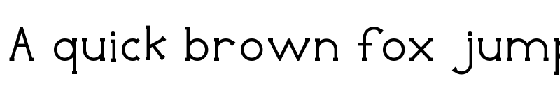 Preview of Holea Regular font