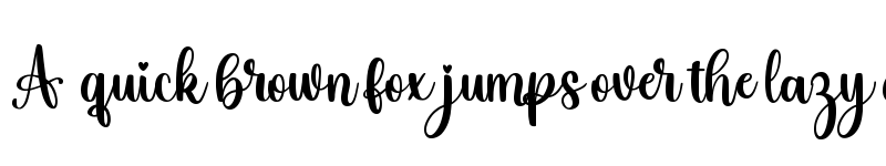 Preview of holiday Regular font