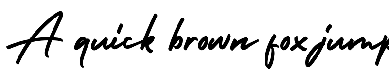 Preview of HolidayFree Regular font