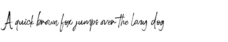 Preview of Holingston Regular font