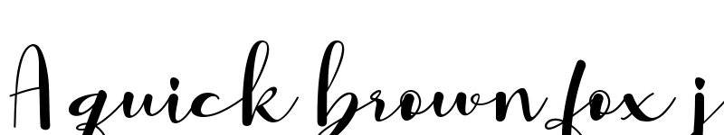 Preview of Holla Santa Regular font