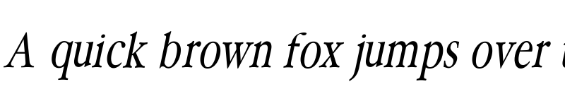 Preview of HollaMediaeval Medium Italic font