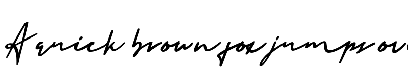 Preview of Holligate Signature Demo Regular font