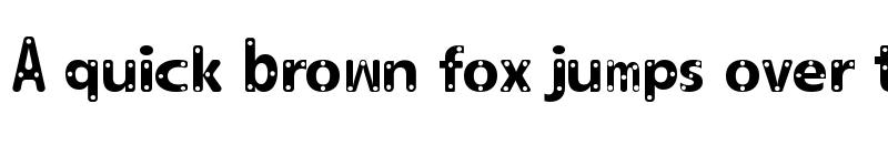 Preview of Hollowgraphy Regular font
