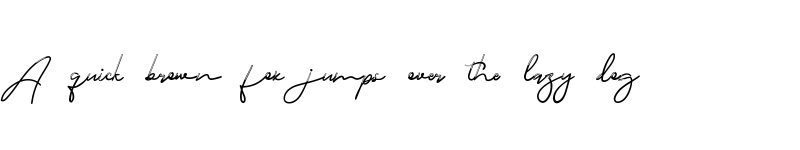 Preview of Holters Demo Script Inline font