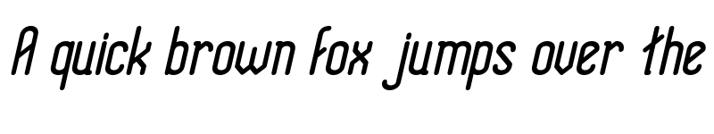 Preview of HolySans-Oblique Oblique font