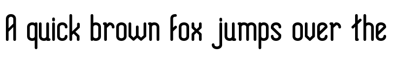 Preview of HolySans Regular font