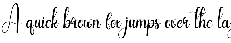 Preview of Home Bakery Regular font