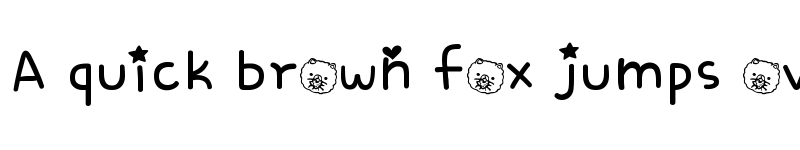 Preview of Homekorro Regular font