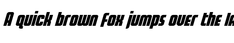 Preview of Homelander Expanded Super-Ital Regular font