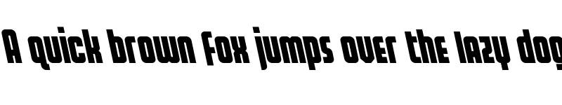 Preview of Homelander Leftalic Regular font