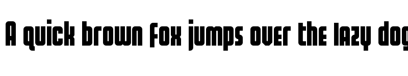 Preview of Homelander Regular font