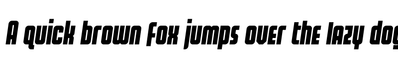 Preview of Homelander Semi-Italic Regular font