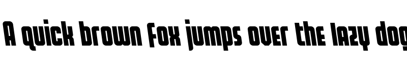 Preview of Homelander Semi-Leftalic Regular font