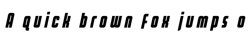 Preview of Homelander Title Italic Regular font