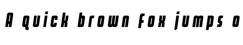 Preview of Homelander Title Semi-Italic Regular font