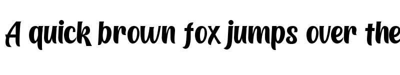 Preview of Homeville Regular font