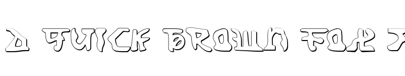 Preview of Homeworld Translator Shadow Shadow font