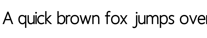 Preview of Homizio Medium font
