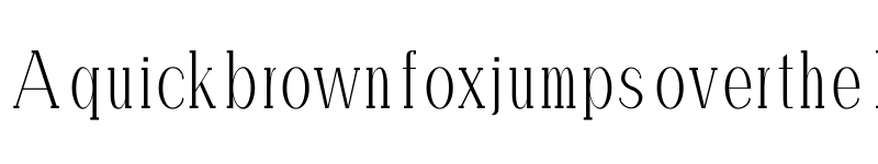 Preview of Hommer Light font