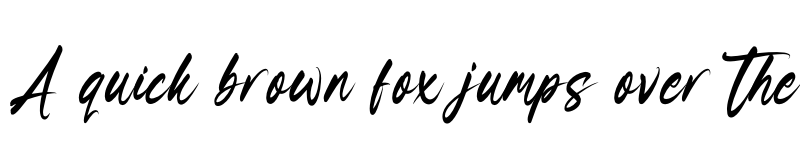 Preview of Hompetty Regular font