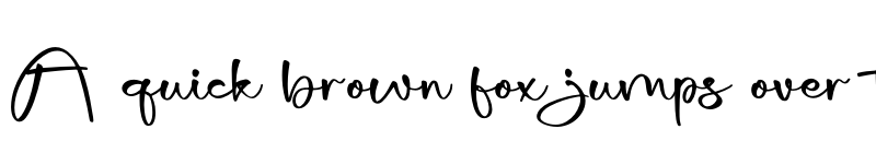 Preview of Homyllen Regular font