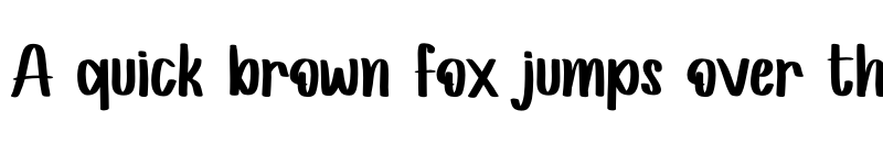 Preview of Honey Black - Personal Use Regular font