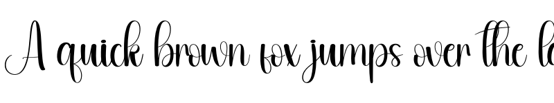 Preview of Honey Easter Regular font