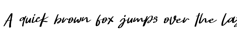 Preview of Hongkong Script Italic - Person Regular font